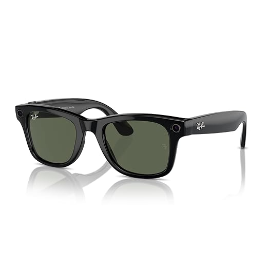 Розумні окуляри Ray-ban Meta Wayfarer Shiny Black, G15 Green
